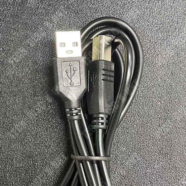 USB 2.0 Printer Kabel 2m Høj Hastighed Ren Kobber Firkantet Port A-B Computer til Scanner Kabel USB Computer til Printer Kabel Sort