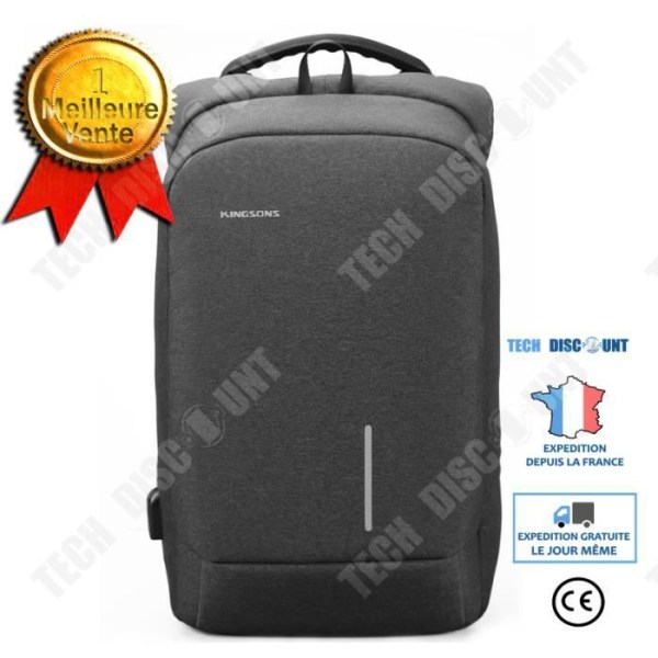 TD® USB-antivälikauppalaukku ja sateen kestävä muotilaukku kannettavalle/tietokoneelle Trolley