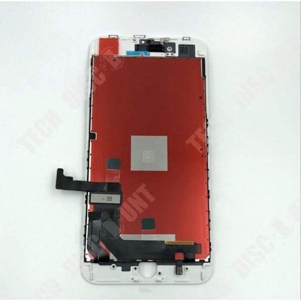 TD® LCD SKÆRM IPHONE 6 PLUS HVID MED TOUCH VITRINE PÅ CHASSIS + VÆRKTØJER