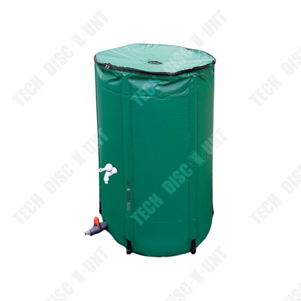 TD® Sammenfoldelig vandopsamlingstank af PVC 500L til regnvand til haven