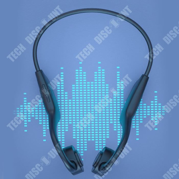 TD® Langattomat bluetooth-urheilu-takakaiut levyt, jotka havaitsevat luunjohtamisen stereo-bilateraalisesti.
