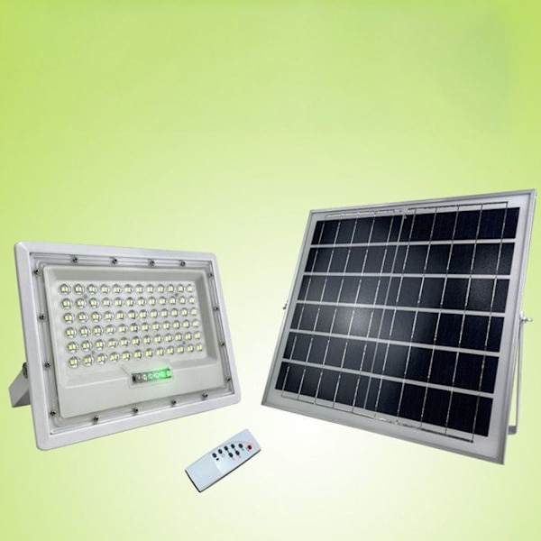 TD® Solar Garden Light 100W 15000AH Smart fjärrkontroll Vattentät