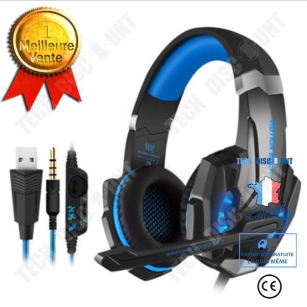 TD® huvudmonterat datorspelheadset