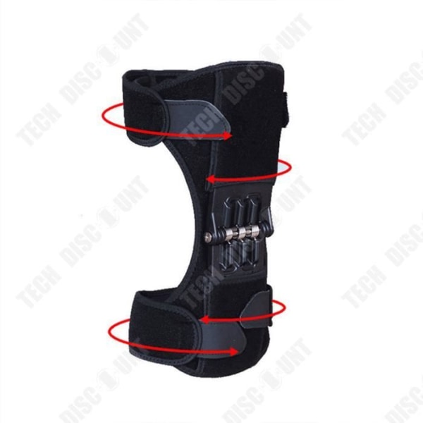 TD® 2 patella-propeller knäpropeller promenader sport bergsbestigning sport knäskydd knäskydd Svart M
