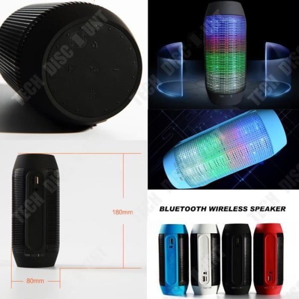 TD® Wireless Bluetooth-högtalarkort U disk bärbar Bluetooth-högtalare mobiltelefon liten subwoofer