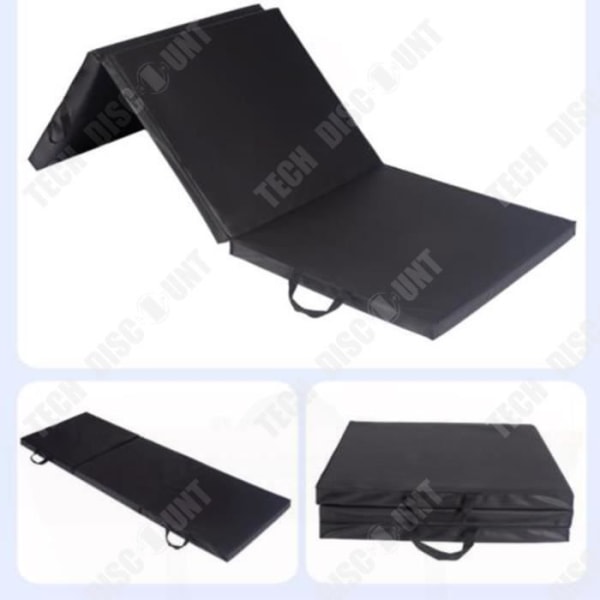 TD® Dansmattor träningsmattor sit-up mattor trippelvikta sport fitnessmattor yogamattor gymnastikmattor vik