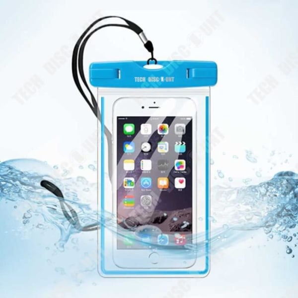 TD® vattentät väska för mobiltelefon undervattenskamera högperspektiv simdykning iPhone fodral bärbar sport havsvatten