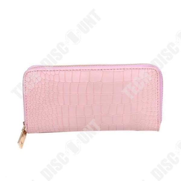 TD® Læder PU Lang Pung i Lys Pink til Kvinder med Lynlås Håndtaske til Forskellige Officielle Anledninger