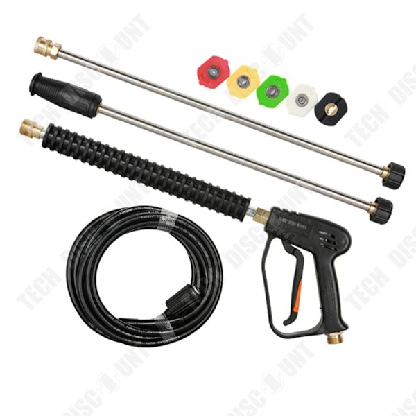 TD® Puhdistuspistooli 4000 PSI 5 suuttimella Vesisuihkupistooli Puutarhapuhdistuspistooli langaton