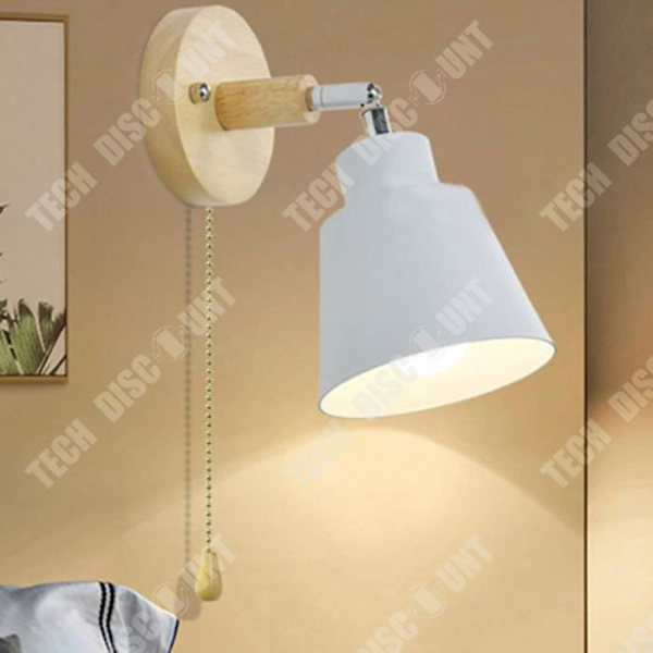 TD® Senglampe Lampe til spisestue nordisk Glidermodel hvid (lyskilde ikke inkluderet)