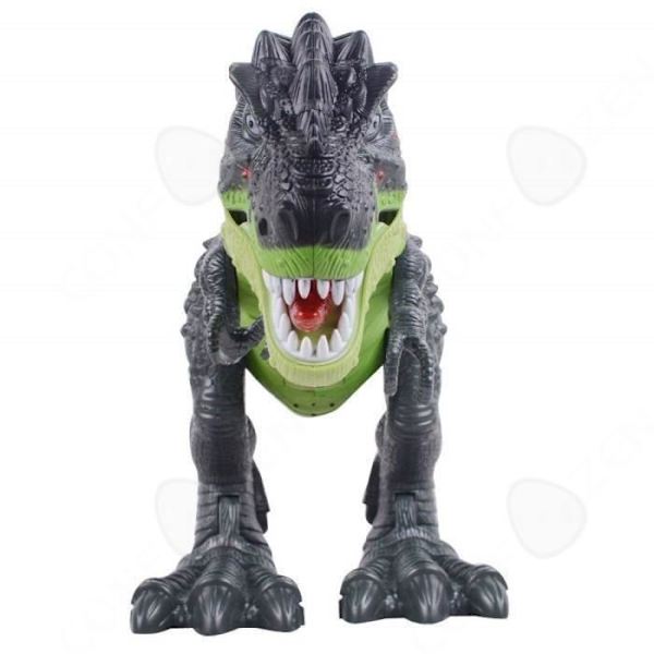 C® elektrisk dinosaurieleksak, simulering av Tyrannosaurus Rex-modell, musiksimulering - present till barns födelsedag eller N