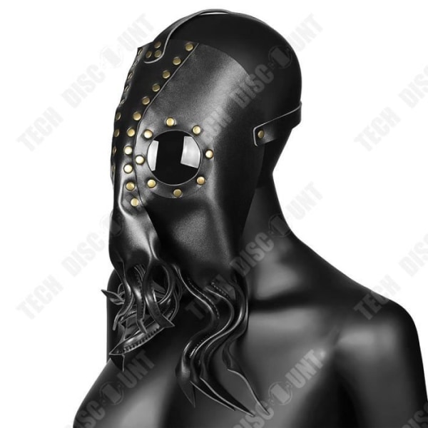 TD® Halloween Octopus Huvudbonad Skrämmande bläckfisk Skräckmask Dark Punk Style Lämplig för Halloweenfest