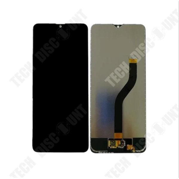 TD® Samsung Galaxy A20s A207 SVART lcd-skärm lcd-pekskärm + Verktygssats + B7000 lim