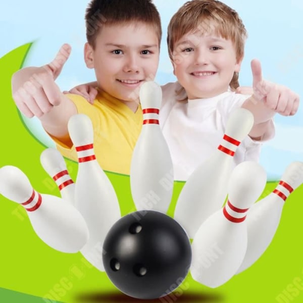 TD® Bowlingleksaksset för barn Barnbollsleksaker Inomhus utomhus Förälder-barn Sport Babyleksaker