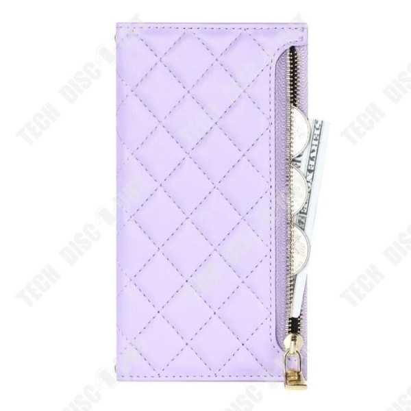 TD® Zipper Phone Case Passar iPhone 14Pro Dragkedja Plånbok Tilt Design Stativ Funktion