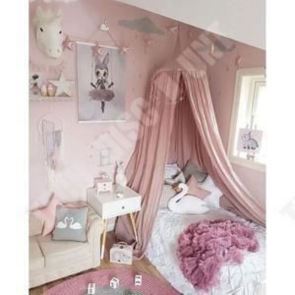 TD® Myggnät Barndesign Rosa Modern stil Dekoration Sovrumsinredning unik sänghimmel försköna sovrummets utseende