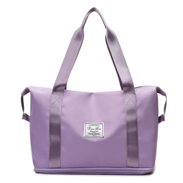 style 02 Lila - hopfällbar resväska med stor kapacitet, väska, förvaringshandbagage, vattentät