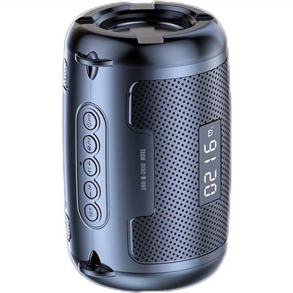 Bluetooth højttaler TD® Bærbar udendørs subwoofer Lille stålkanon Vækkeur Audio