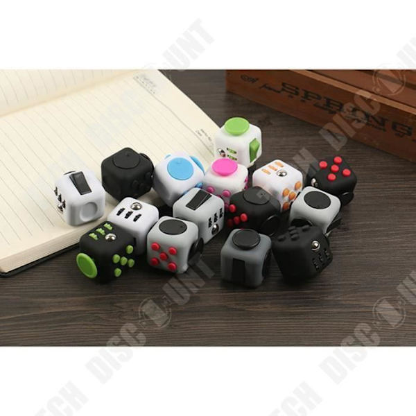 TD® Dexterity Game Cube/ Black And Red Maestro Gift/ Dekompression sexsidig ångestkub