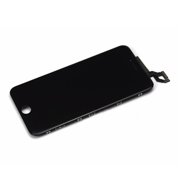 TD® FULDÆK TACTILE GLAS + LCD RETINA HELE SAMLET TIL IPHONE 6S PLUS SORT + VÆRKTØJER + AFHENTNING INDEN FOR 24 TIMER