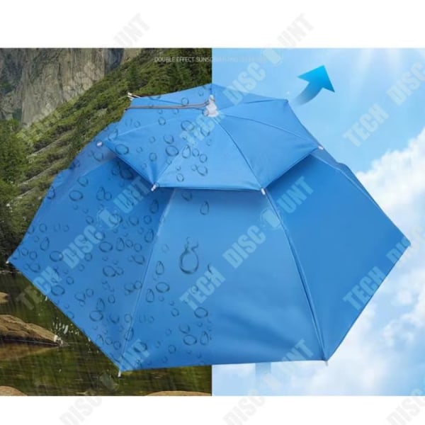 TD® Paraply, parasoll, anti-ultraviolett, transparent paraply, hattar för män och kvinnor, hattar, paraplyer, fiskeparaplyer