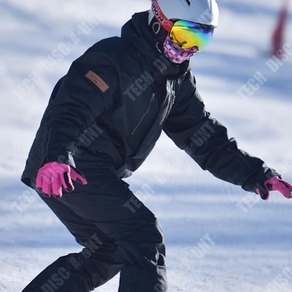 TD® Varm, slidstærk, vindtæt, vandtæt, åndbar ski kombination, enkel og dobbelt bræt, skibukser-