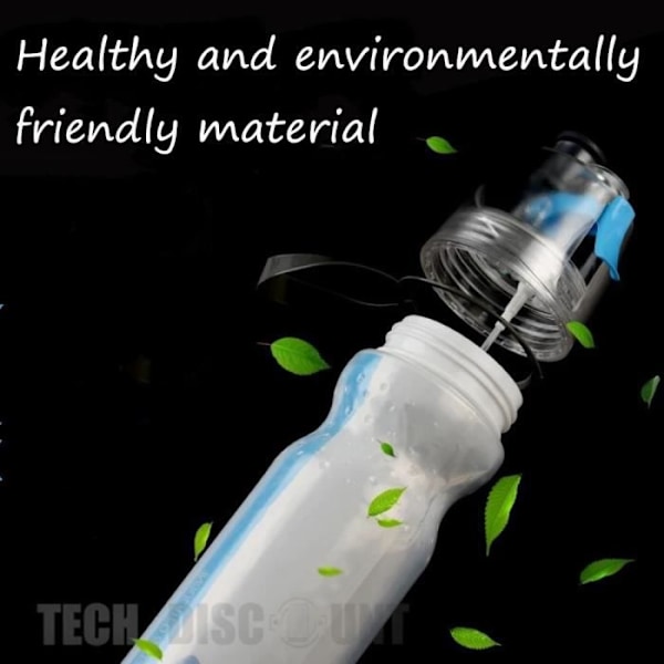 Isoterminen vesipullo - Ei määritelty - 500ml - Kaksoisseinämä - Uudelleenkäytettävä - Urheilullinen Blå