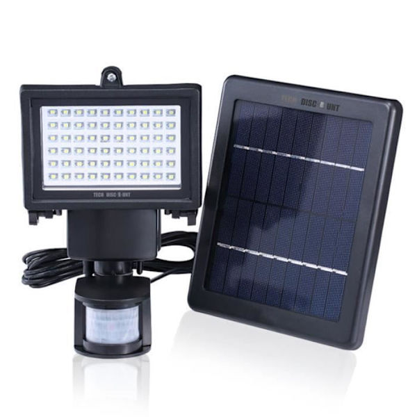 TD® Solar LED-lampa Utomhus Vattentät Automatisk Trädgårdskraft Ljusstark belysning Energi Energisparande Solbelysning