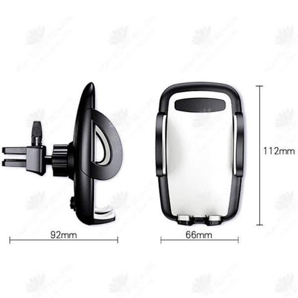 HTBE® Biltelefonholder luftudløbsclip luftudløb bil GPS-navigation telefonholder