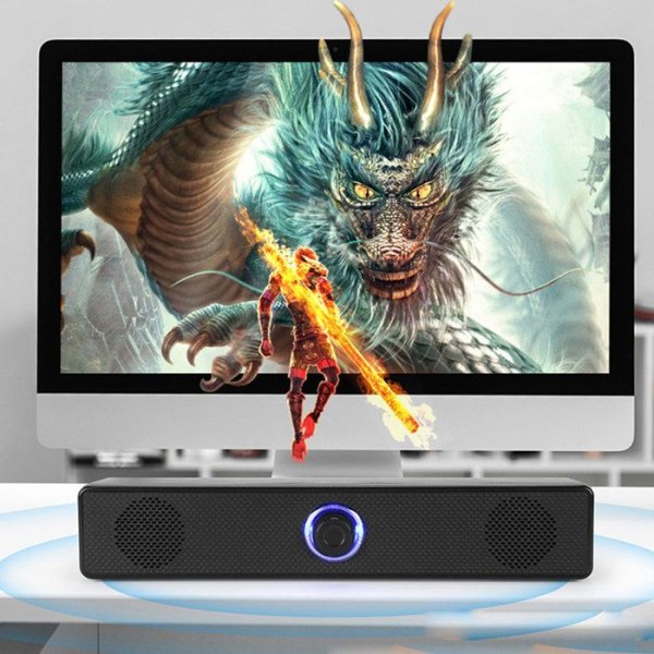 Bluetooth højttaler - TD® - Surround lyd - 3W x2 - Bluetooth 5.0 - USB