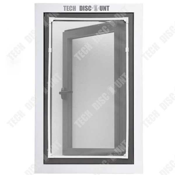 TD® Magneettiverho, oviverho, itseliimautuva, itsekoottava, pölyä estävä, helppo asentaa, PVC-materiaali