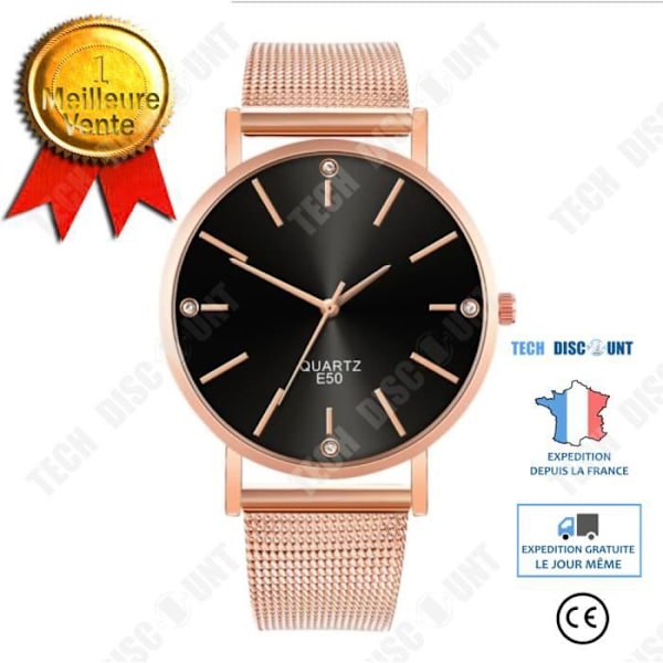 TD® Quartz Armbåndsure Casual og Business Series Mesh bælteur gave til mænd 365454567