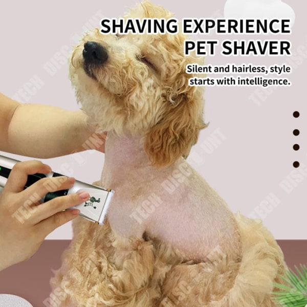 TD Dog Clipper USB 5:e hastighet hundklippare kattklippare hundklippare långt hår tjock kattklippare långt hårknut