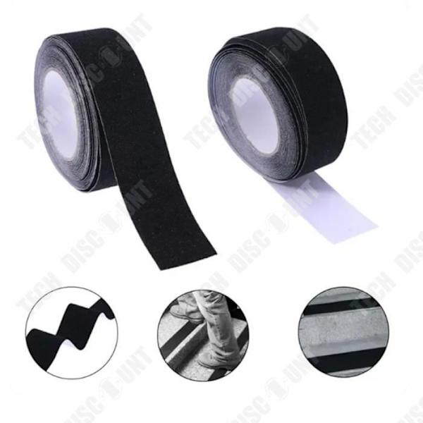 TD® Frosted Anti-slip Tape Black PVC Non-slip Floor and Stair Coatings Wider and Thicker