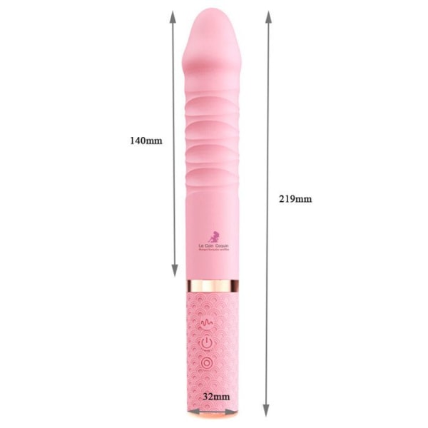 LCC® Vibrator för kvinnor 10 justerbara frekvenser Högfrekvent vibration Sträckbar