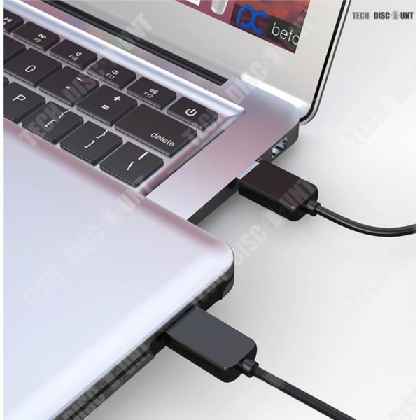 TD® Ekstern DVD-/Blu-Ray/3D brænder med USB 3.0 / kompatibel med CD, DVD, VCD / højhastighedsafspilning / Plug and Play