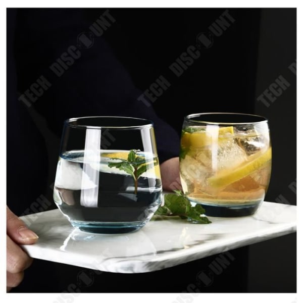 TD® Set med 6 kristallina glas 38 CL - KOK OCH SOMMELIER Vatten Juice Soda Daglig användning Lima Inspiration Smakupplevelse Kvalitet
