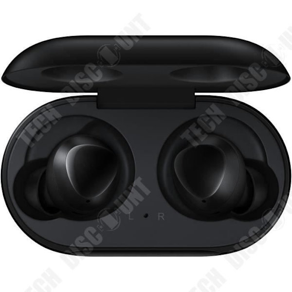 In-ear hörlurar - TD® - Svarta Ear Buds - Bluetooth 5.0 - 11 timmars batteritid - Inbyggd mikrofon Svart