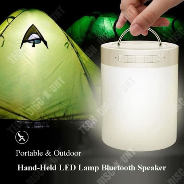 TD® Yö värillinen valaisin langaton matkapuhelin bluetooth-kaiutin tietokonekortti luova kannettava home.