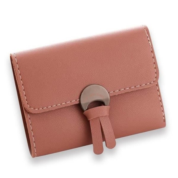 TD® Pung i PU Læder Farve Brun Terracotta / Kvinder Punge Kortpung Håndtaske Multi-Rum Multi-Lommer