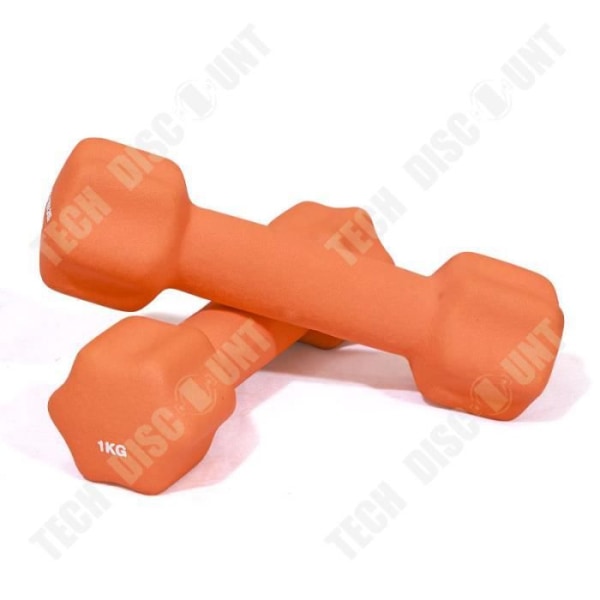 TD® Miljöskydd för män Hantel Hem Fitness Equipment-Color Mix 1kg*2