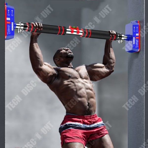 TD® Hemmagymnastik Pull-up-stång utan perforering Dörrpull-up-stång Väggtränare