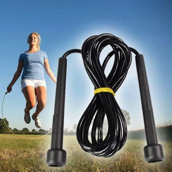 TD® 2,8 m justerbare sjippetove sjippetove Sport tabe vægt træning hjem gymnastik Cros - Model: Sort