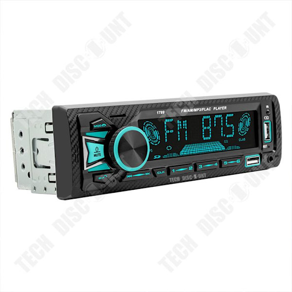 TD® Autoradio Bluetooth MP3-soitin muistikortti U-levy autoradio keskelle Bluetooth korkean laadun äänenvahvistin