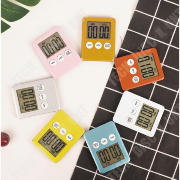 TD® ELEKTRONISK MAGNETISK KÖKSREDSKAP TIMER FLERA FÄRGER