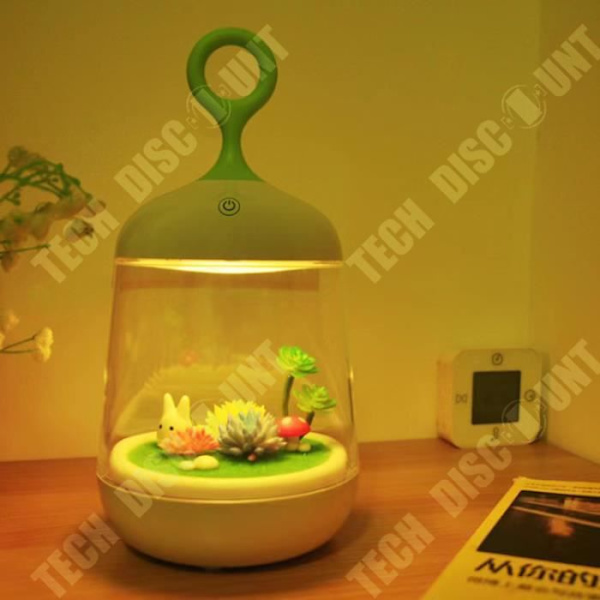TD® Transfrontalier populær kreativ LED bordlampe USB soveværelseslampe natlampe 2020 kreativ julegave plante lys