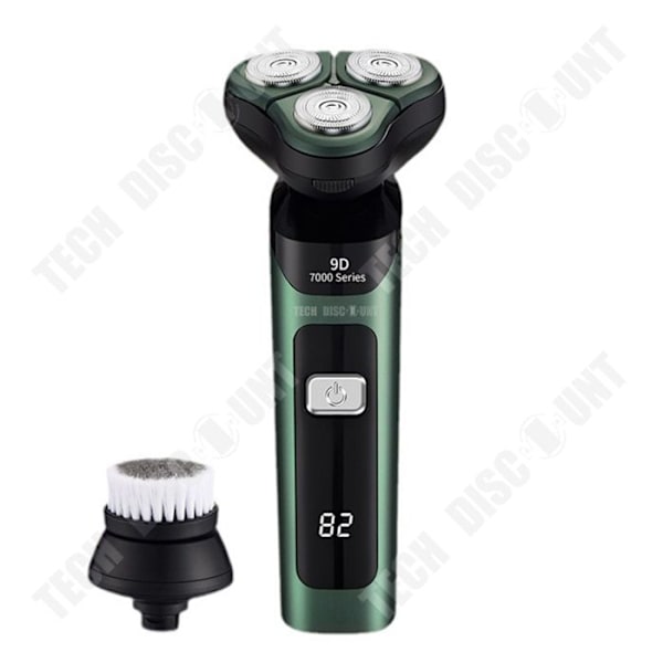 TD® Elektrisk barbermaskine med intelligent digitalt display, kraftvisning, hurtigopladning, multifunktionel barbermaskine, vask til hele kroppen.