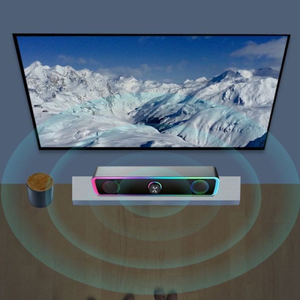 Bluetooth højttaler TD® 32*5,2*6cm Bluetooth/kabel Understøttelse af computer mobiltelefon TV PS4 mini hjemmehøjttaler