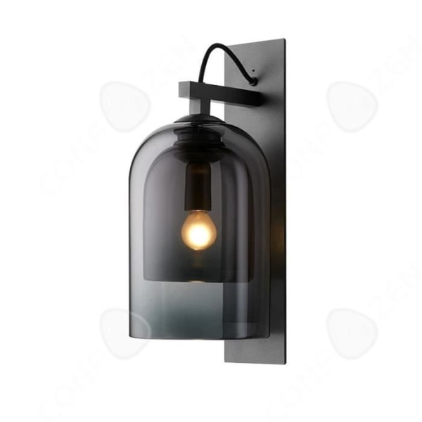 CONFO® Glasvägglampa Nordisk stil Modern minimalistisk stil Smidesjärn i vardagsrummet sovrummets studieradie