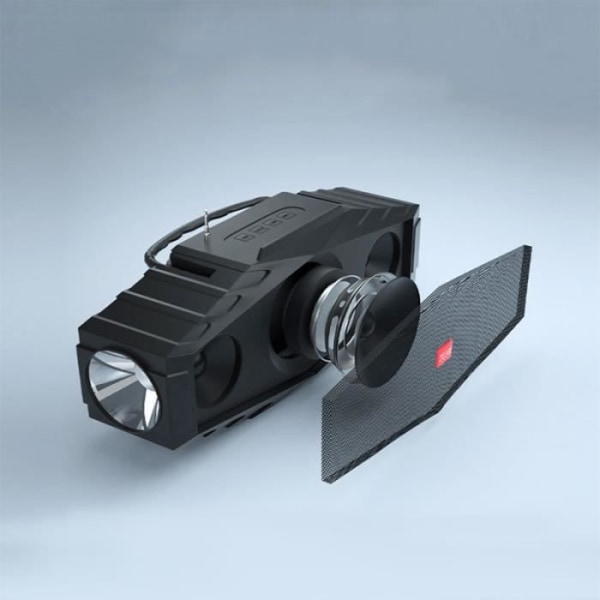 Bluetooth-højttaler - TechDiscount - Solenergi - Bærbar - FM-radio - 5W